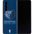 NBA Memphis Grizzlies Distressed Galaxy Z Fold4 5G Skin